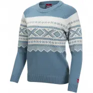 Ulvang Marius Roundneck Ws   Smoke Blue Vanilla Hint Of Mint   Str  L   Striktrøje