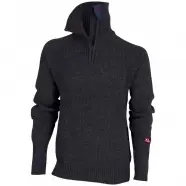 Ulvang Rav Sweater W Zip   Charcoal Melange   Str  Xs   Bluse