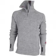 Ulvang Rav Sweater W Zip   Grey Melange   Str  Xs   Bluse