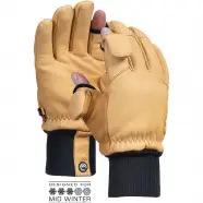 Vallerret Hatchet Leather Photography Glove Natural L   Handsker