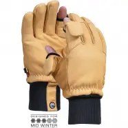 Vallerret Hatchet Leather Photography Glove Natural S   Handsker