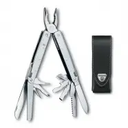 Victorinox Swisstool In Leather Pouch W   Multitool