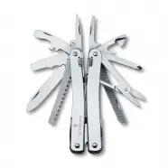 Victorinox Swisstool Spirit  In Leather Pouch With Pointed   Multitool