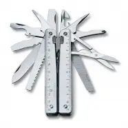 Victorinox Swisstool X In Leather Pouch   Multitool