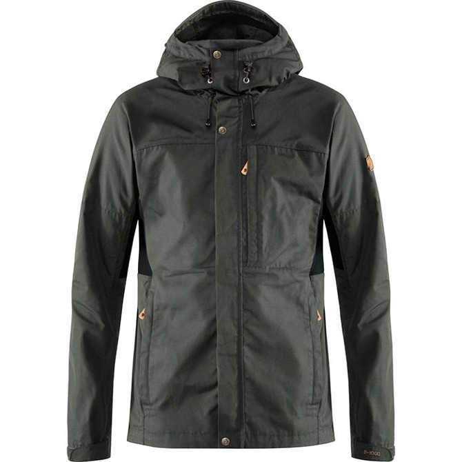 Fj? Llr? Ven Kaipak Jacket Herre   Mænd Dark Grey Black L   Jakker