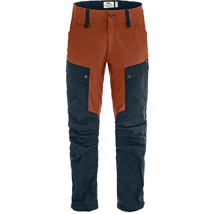Fj? Llr? Ven Keb Trousers Herre   Mænd Dark Navy Autumn Leaf Regular   Bukser