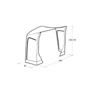Outwell Mid Tall Connection Park Powerair   Tilbehør Til Telte