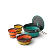 Sea To Summit Frontier Ul Collapsible One Pot Cook Set     Piece   L Pot   Tilbehør Til Camping