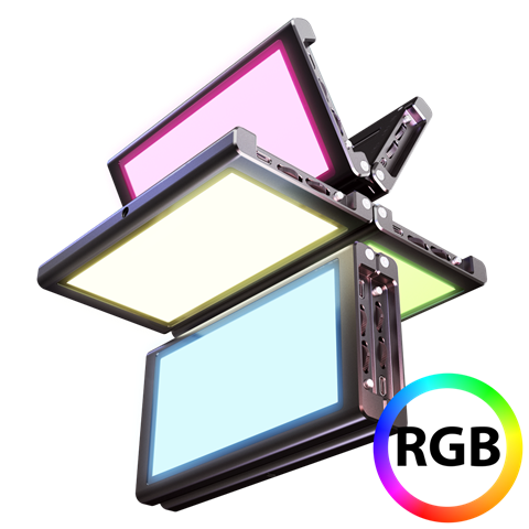 Falcon Eyes Rgb Led Lamp Pockelite F  Fold