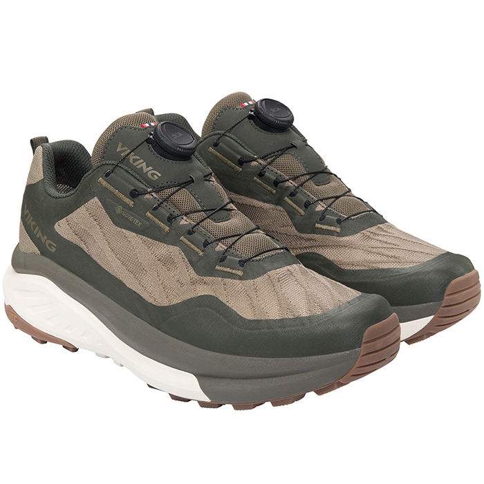 Viking Anaconda Hike Low Gtx Boa Men  Hunting Green