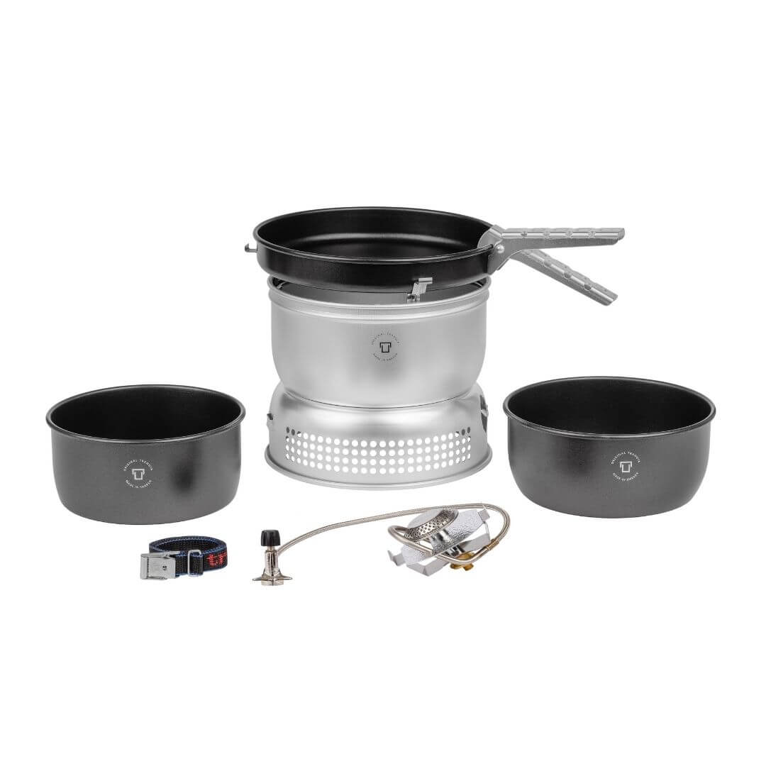 Stormkøkken - Trangia 25-5 - UL - Gasbrænder og nonstick - 3-4 personer