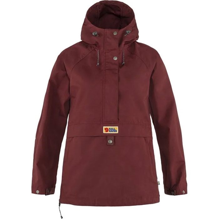 Fj? Llr? Ven Vardag Anorak Women Bordeaux Red L