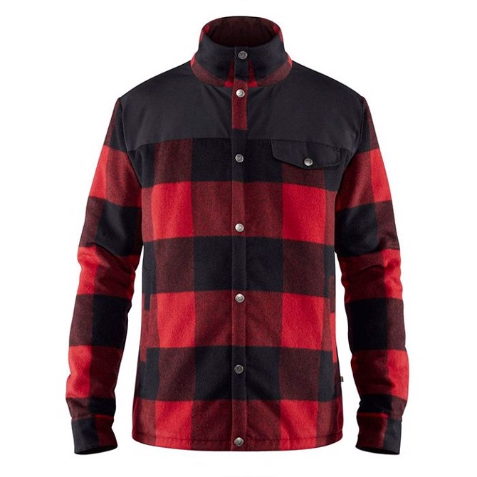 Fj? Llr? Ven Canada Wool Padded Jacket Men Red Xl