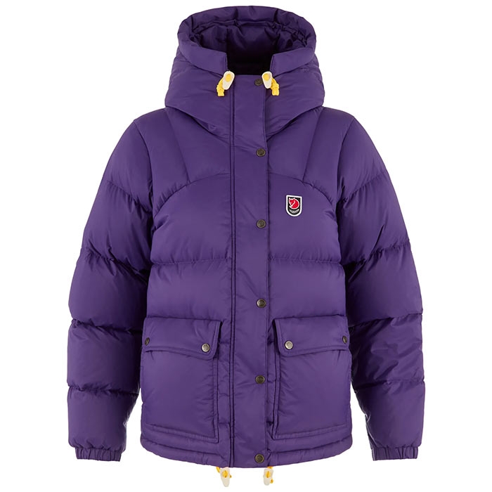Fj? Llr? Ven Expedition Down Lite Jacket Kvinder   Damer Dark Violet L   Vinterjakker