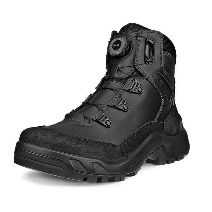 Ecco Offroad Mid Wp Warm Boa Men  Black