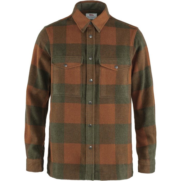 Fj? Llr? Ven Canada Shirt Autumn Leaf   Laurel Green Xl   Skjorter