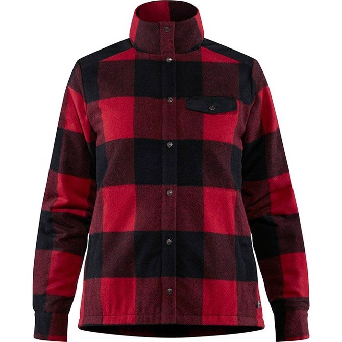 Fj? Llr? Ven Canada Wool Padded Jacket Women Red L