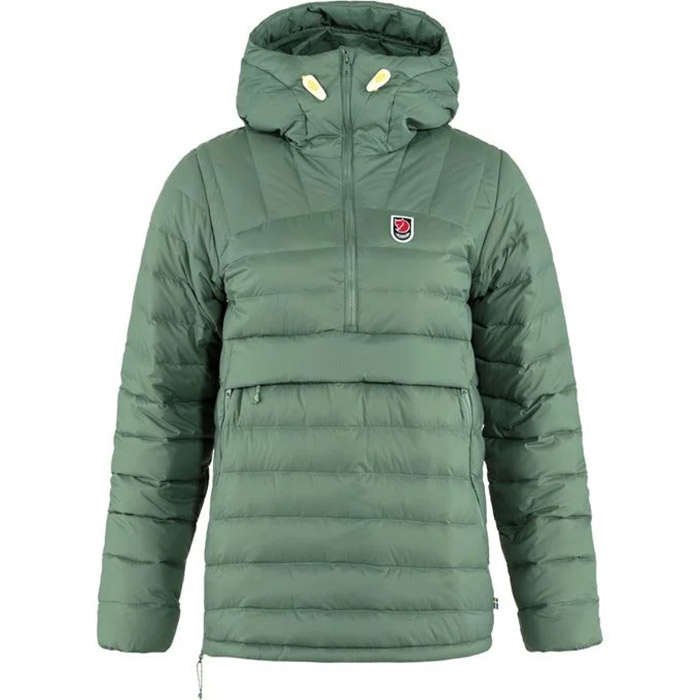 Fj? Llr? Ven Expedition Pack Down Anorak Women Patina Green L