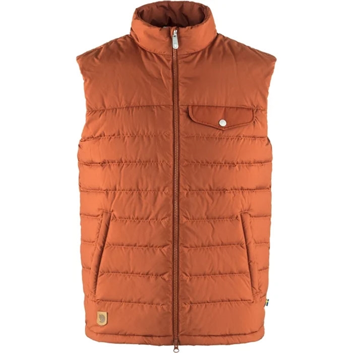 Fj? Llr? Ven Greenland Down Liner Vest Men Autumn Leaf Xl