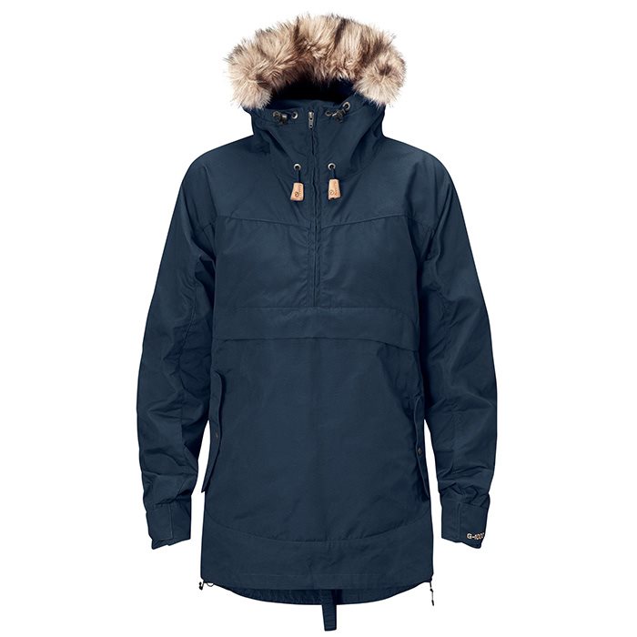 Fj? Llr? Ven Iceland Anorak Women Navy L