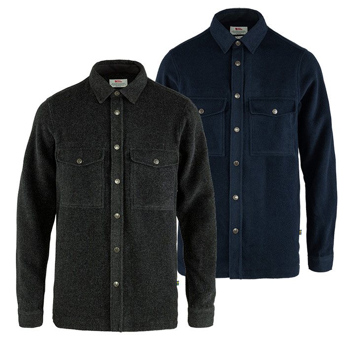 Fj? Llr? Ven Canada Shirt Solid Men