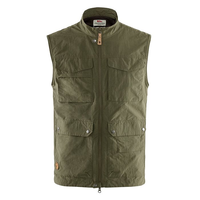 Fj? Llr? Ven Travellers Mt Vest Men  Laurel Green