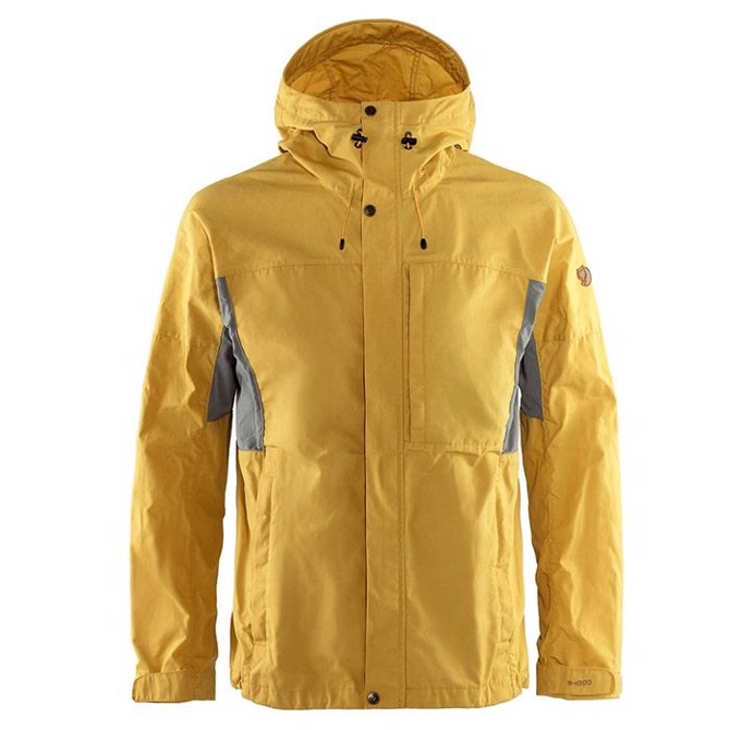 Fj? Llr? Ven Kaipak Jacket Men Ochre Super Grey L