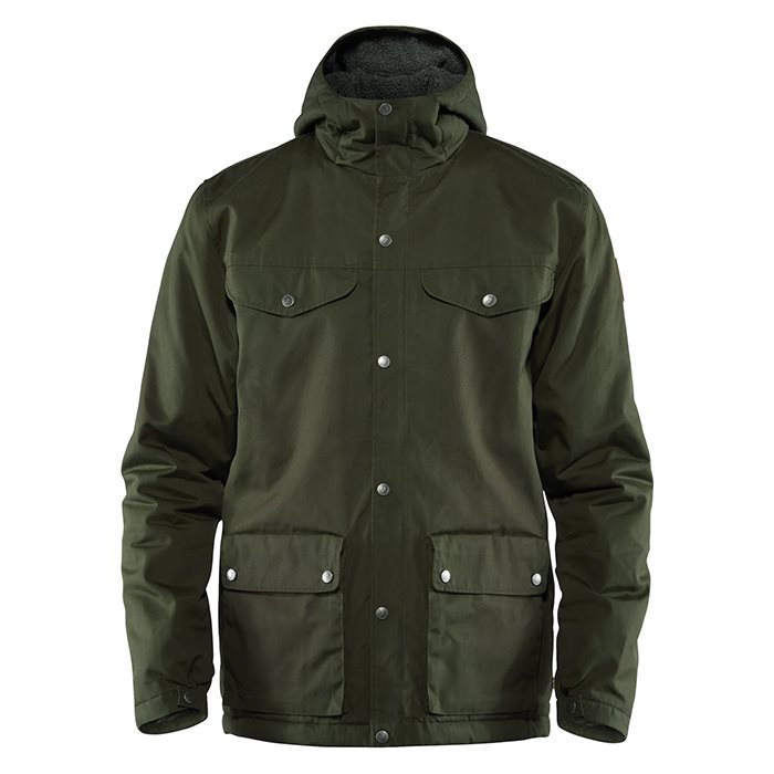 Fj? Llr? Ven Greenland Winter Jacket Herre   Mænd Deep Forest Xl   Jakker