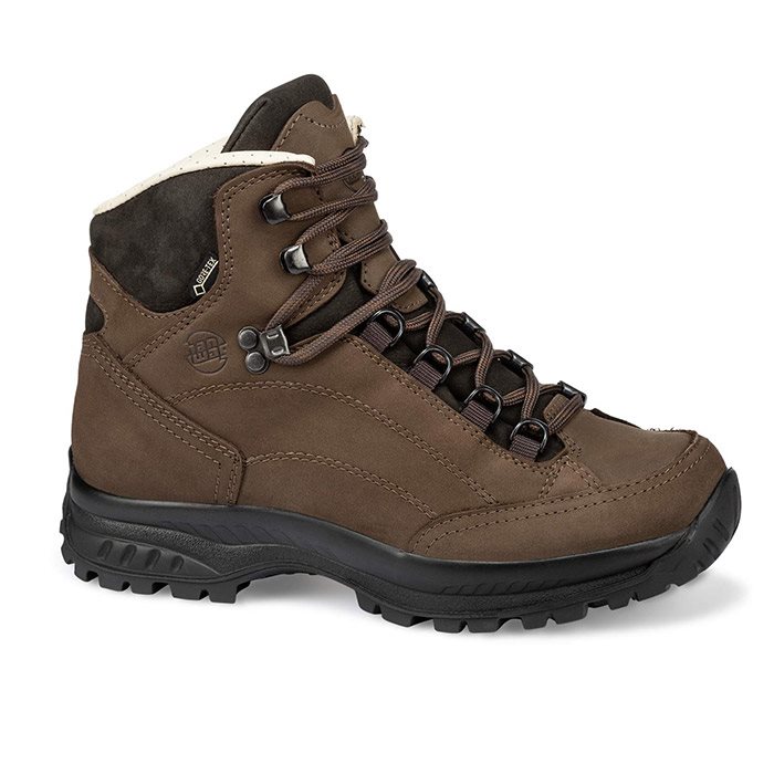 Hanwag Canyon Wide Lady Goretex Vandrestøvler Earth Brown