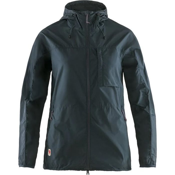 Fj? Llr? Ven High Coast Wind Jacket Women Navy L