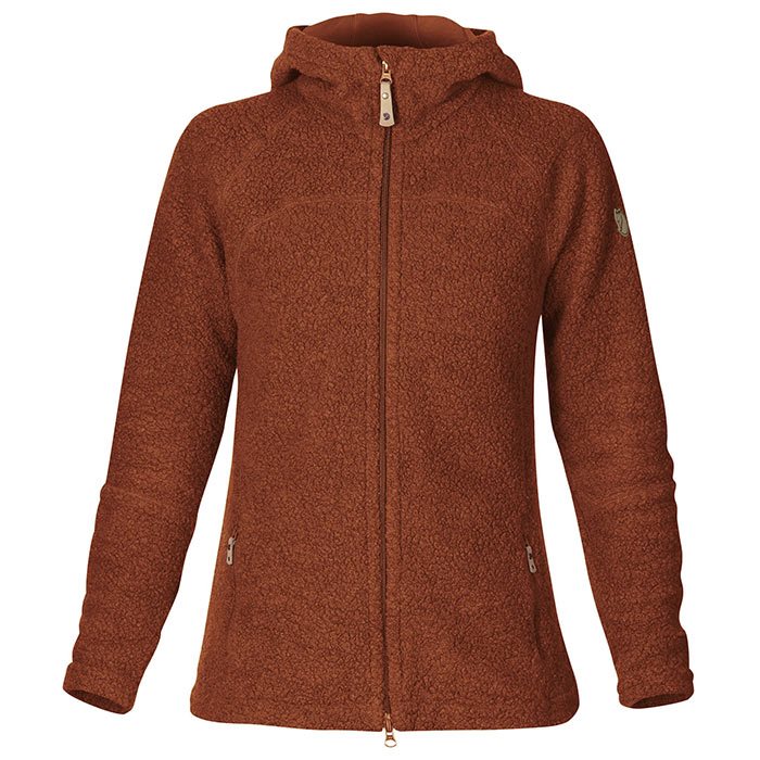Fj? Llr? Ven Kaitum Fleece Woman Autumn Leaf L