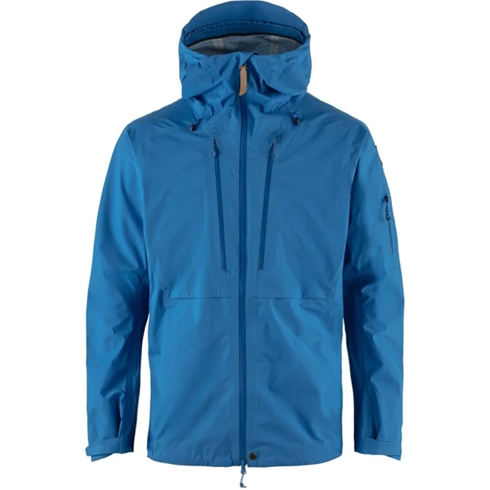 Fj? Llr? Ven Keb Eco Shell Jacket Herre   Mænd  Mm Alpine Blue Xl   Regntøj  Poncho
