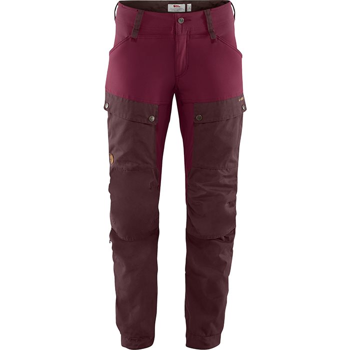Fj? Llr? Ven Keb Bukser Dame Kort Dark Garnet Plum