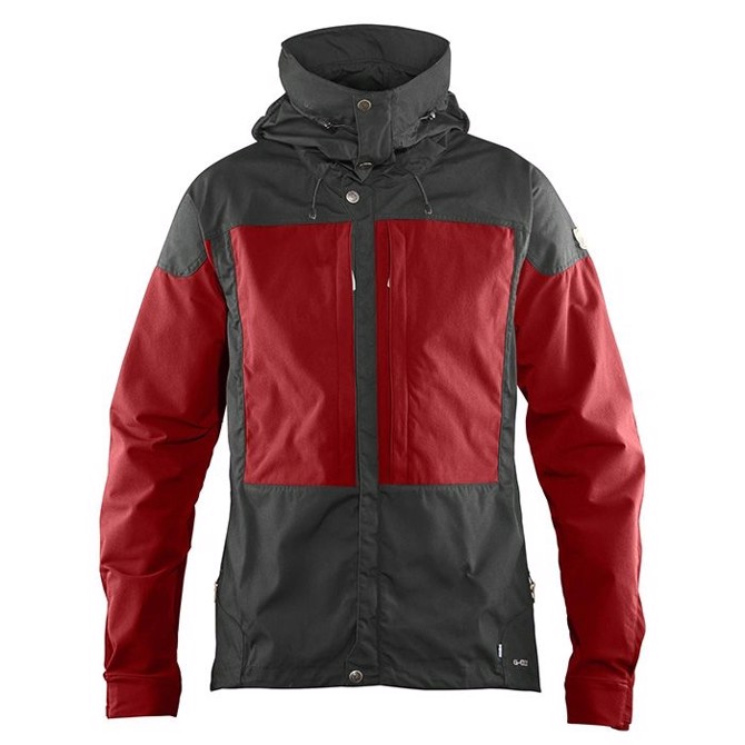 Fj? Llr? Ven Keb Jacket Herre Mænd Stone Grey Lava L Jakker