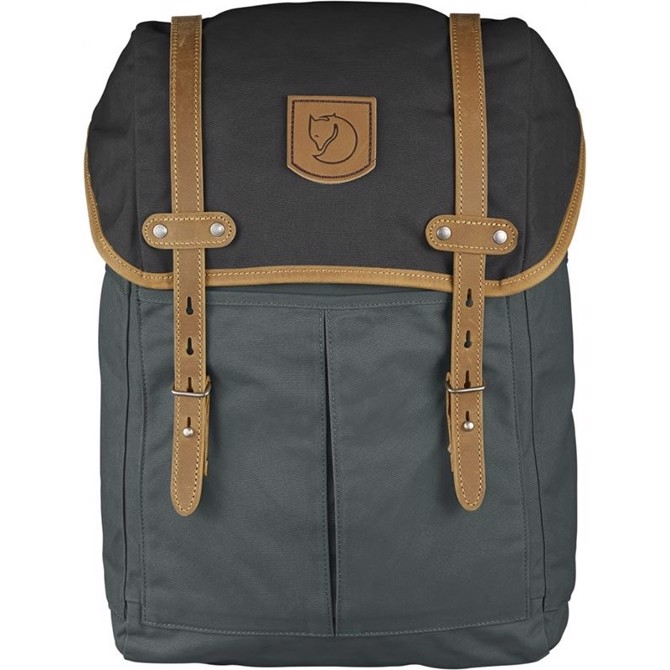 Fj? Llr? Ven Rucksack No    Medium Stone Grey   Black