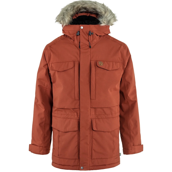 Fj? Llr? Ven Nuuk Parka Men Autumn Leaf Xl