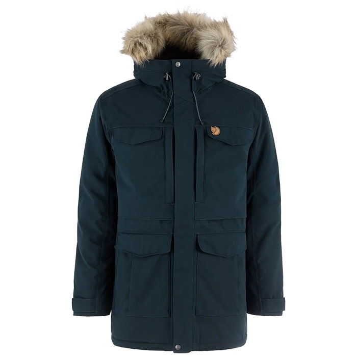 Fj? Llr? Ven Nuuk Parka Herre Mænd Dark Navy Xl Vinterjakker Til Mænd