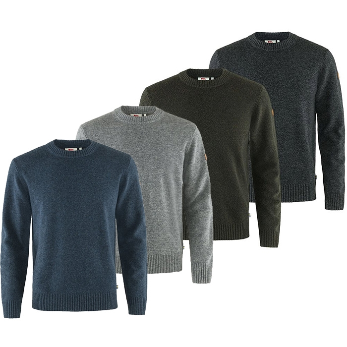 Fj? Llr? Ven ? Vik Round Neck Sweater Men   Uld