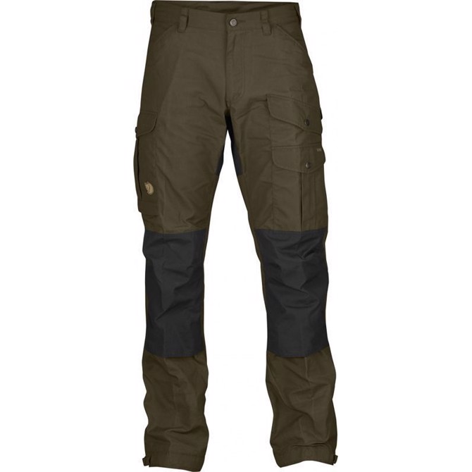 Fj? Llr? Ven Vidda Pro Trousers Herre Mænd Regular Dark Olive Black Bukser