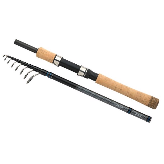 Shimano Stc Mini Tele   Spinnestang M Taske