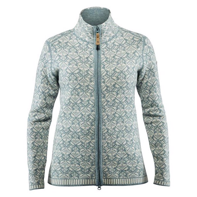 Fj? Llr? Ven Snow Cardigan Woman Frost Green S