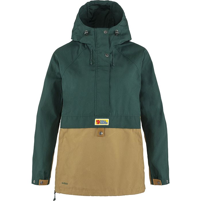 Fj? Llr? Ven Vardag Anorak Women Arctic Green   Buckwheat Brown L