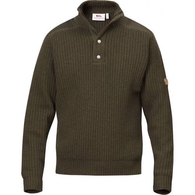 Fj? Llr? Ven V? Rmland Tneck Sweater Men Dark Olive M